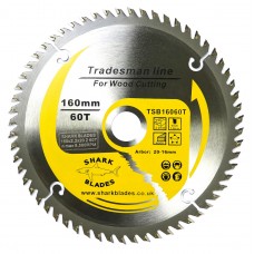 Tradesman Line TCT Circular Saw Blade 160mm 60 Teeth